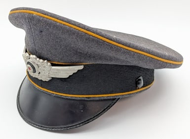 WWII German Signal Corps Officers Cap