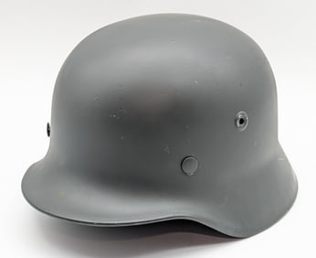 Refinished WWII German M42 Helmet