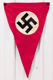 WWII German 2ft NSDAP Pennant