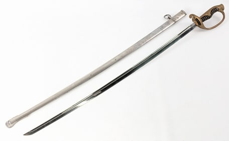 WWII Japanese Officers Parade Sword w/ Scabbard