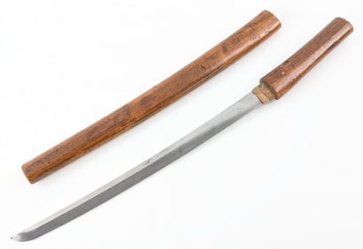 Antique Japanese Wakizashi w/ Scabbard