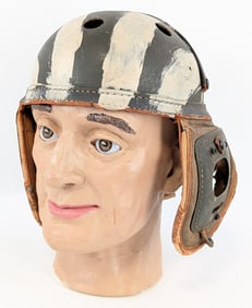 WWII U.S. Wilson Athletic Goods Tanker Helmet