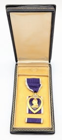 US Military Merit Purple Heart w/ Ribbon