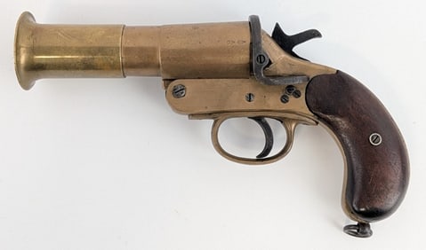 WWI British Webley & Scott MkIII Flare Pistol