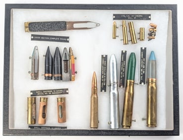 Cartridge Cut Away Display Shadow Box