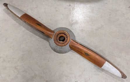 WW2 1940s Sensenich Bros US MILITARY Wood Propeller PT 22 Recruit Airplane