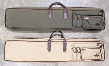 (2) Winchester Heavy Canvas Soft Double Gun Cases