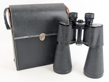 Bindux 20x70 131ft/1000yd Binoculars w/ Case