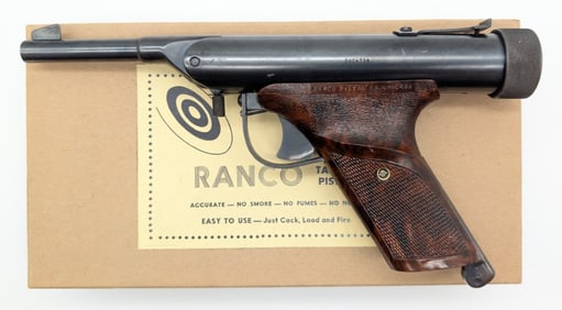 Ranco Pistol Co. Target .177 Cal Air Pistol w/ Repro Box