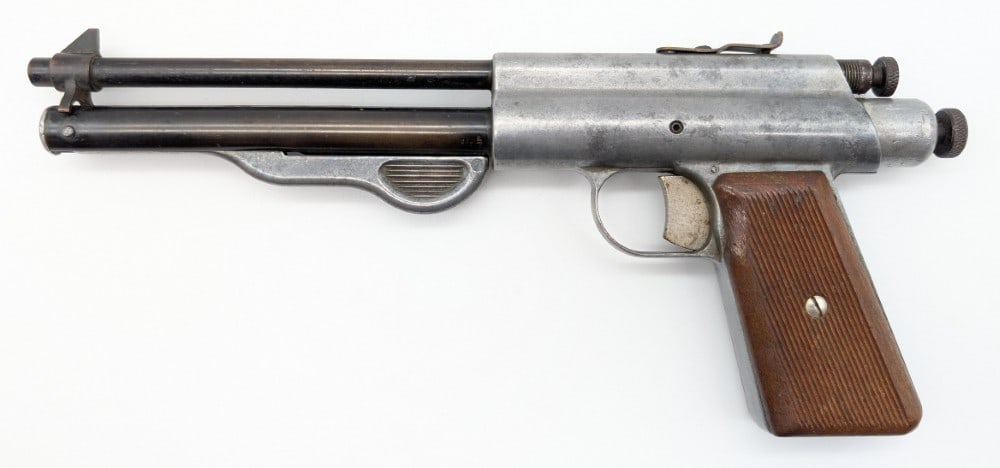 Apache Fireball .25 Cal Repeater Air Pistol: Pistol is in good condition with some scratches and dings from use and handling.? Ref #: 1031