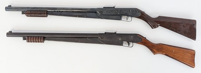 (2) Daisy Model 25 Slide Action BB Air Rifles