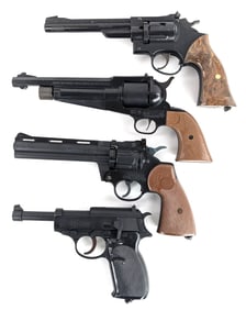 (4) Crosman Replica Firearm Air Pistol