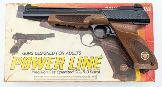 Daisy 1200 Power Line .177 Cal CO2 Air Pistol w/ Box