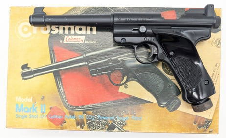 Crosman Mark II Target .177 Cal Pellet CO2 Air Pistol w/ Box