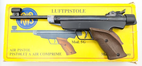 RWS Model 5G .177 Cal Pellet Target Air Pistol w/ Box