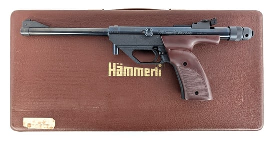 Hammerli Master .177 Cal Pellet Air Pistol w/ Case