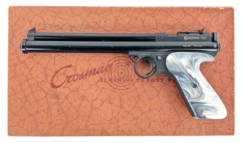 Crosman Model 112 .22 Cal BB Air Pistol w/ Box