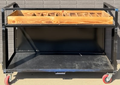 Customized Industrial Ammo Cart on Wheels