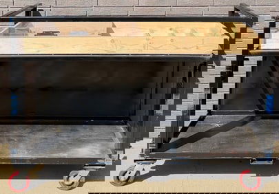 Customized Industrial Ammo Cart on Wheels