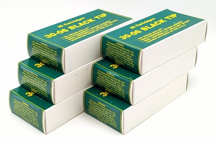 120 Rnds 30-06 Black Tip Cartridges