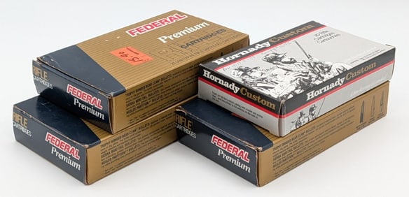 80 Rnds of Various Brands 30-06 Sprg BTSP Cartridges