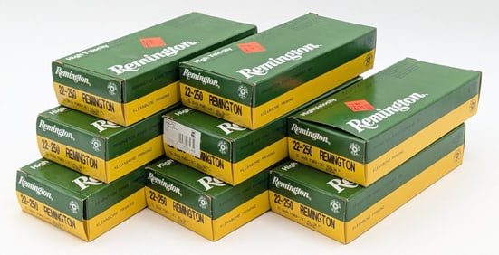 160 Rnds of Remington 22-250 HP Cartridges