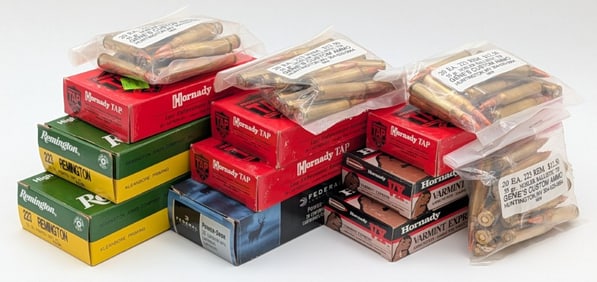 250 Rnds of Various Brands 223 REM Cartridges