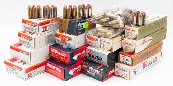 531 Rnds of Various Brands 10mm Auto Cartridges