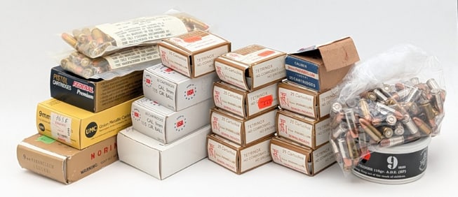 755 Rnds of Various Brands 9mm Cartridges