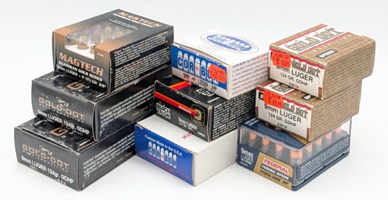 270 Rnds of Various Brands 9mm Cartridges