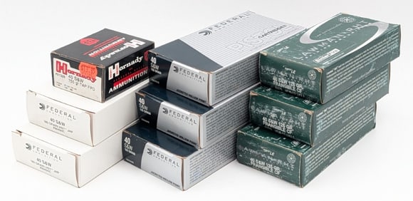 420 Rnds of Various Brands of 40 S&W Cartridges