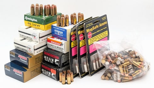 457 Rnds of Various Brands 40 S&W Cartridges