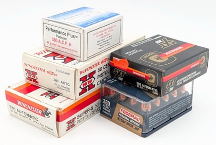 147 Rnds of Various Brands 380 Auto Cartridges