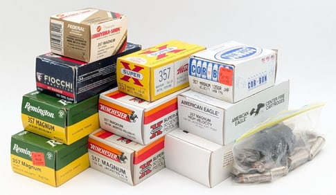 421 Rnds of Various Brands 357 Mag Cartridges