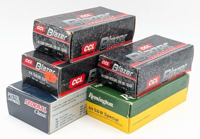 231 Rnds of Various Brands 44 S&W Cartridges