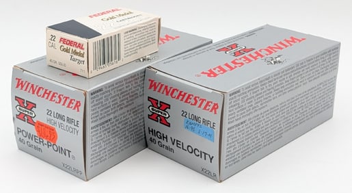 1000 Rnds of Winchester 22 LR Cartridges