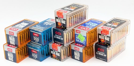 550 Rnds of CCI 22 WMR Cartridges