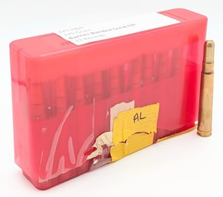 19 Rnds of Professionally Loaded 375 H&H 275gr Barnes Banded Solid FN