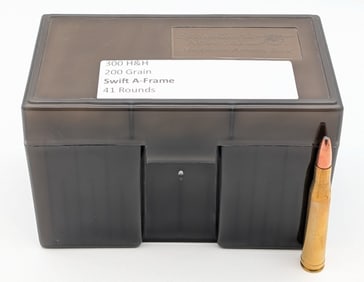 41 Rnds of Professionally Loaded 300 H&H 200gr Swift A-Frame