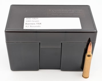 42 Rnds of Professionally Loaded 300 H&H 180gr Barnes TSX