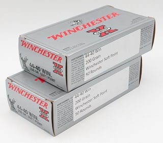 100 Rnds of Winchester 44-40 200gr SP