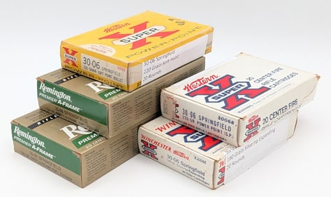 100 Rounds of Various Brands 30-06 Springfield