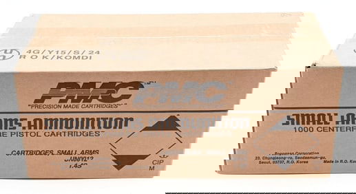 1000 Rnds of PMC 9mm Luger 115gr FMJ Cartridges