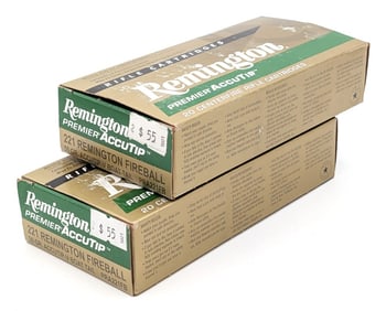 40 Rnds of Remington 221 Fireball 50gr Cartridges