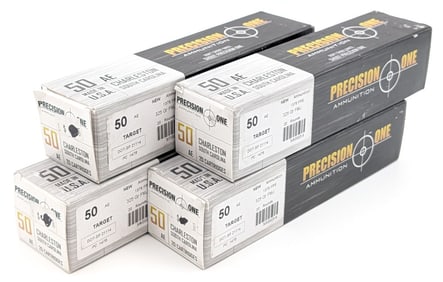 80 Rnds of Precision One 50 AE 325gr FMJ Cartridges
