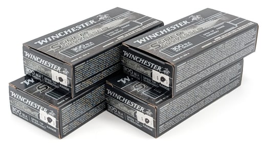 80 Rnds of Winchester 300 BLK 200gr Cartridges
