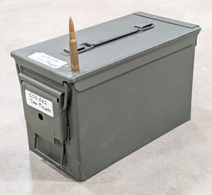 500 Rnds 7mm Mauser Cartridges w/ Ammo Can