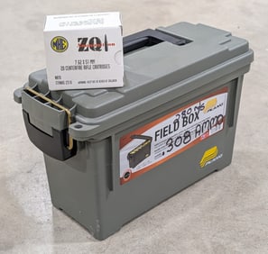 280 Rnds 7.62x51mm Cartridges w/ Ammo Can