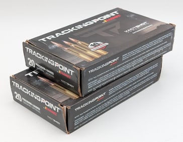 40 Rnds of Barnes Tracking Point Xactshot .338 Lapua Mag 280gr LRX Cartridges