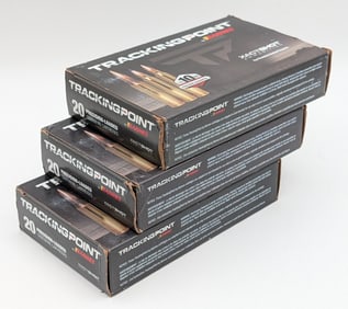 60 Rnds of Barnes Tracking Point Xactshot .338 Lapua Mag 280gr LRX Cartridges